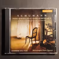 CD Michelangelo Piano Quartet – Schumann: Quinteto con piano, Op. 44 & Cuarteto con piano, Op. 47, USED