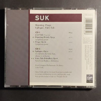 CD Josef Suk – Ripening · Epilogue · Praga · Fairy Tale, Zán.