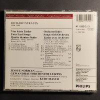 CD Jessye Norman – Vier letzte Lieder / Four Last Songs, Použ.