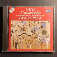 CD Pascal Rogé – Satie: 3 Gymnopédies & Otros Piano Works, USED
