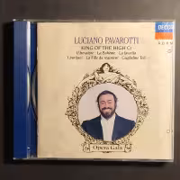 CD Luciano Pavarotti – King of the High Cs, USED