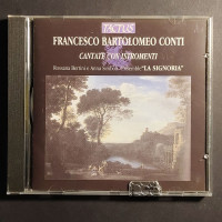 CD Francesco Bartolomeo Conti – Cantate con Istromenti, Použ.