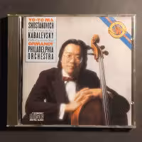 CD Yo-Yo Ma – Shostakovich: Concierto para violonchelo n.º 1 / Kabalevsky: Concierto para violonchelo n.º 1, USED