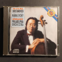 CD Yo-Yo Ma – Shostakovich: Cello Concerto No. 1 / Kabalevsky: Cello Concerto No. 1, Použ.