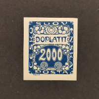 Známka ČSR, Pof.DL14*, 2000h