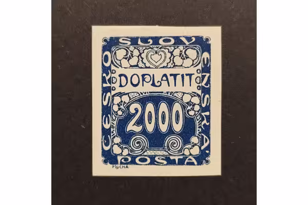 Známka ČSR, Pof.DL14*, 2000h