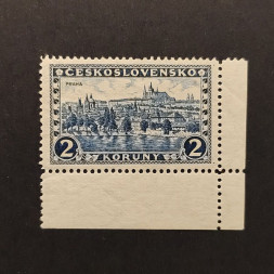 Selo Tchecoslováquia, Pof.225 (Mi. 253), MH, 2 Kč