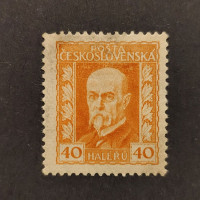 Známka ČSR, Pof.188Ax*, P2, perg.