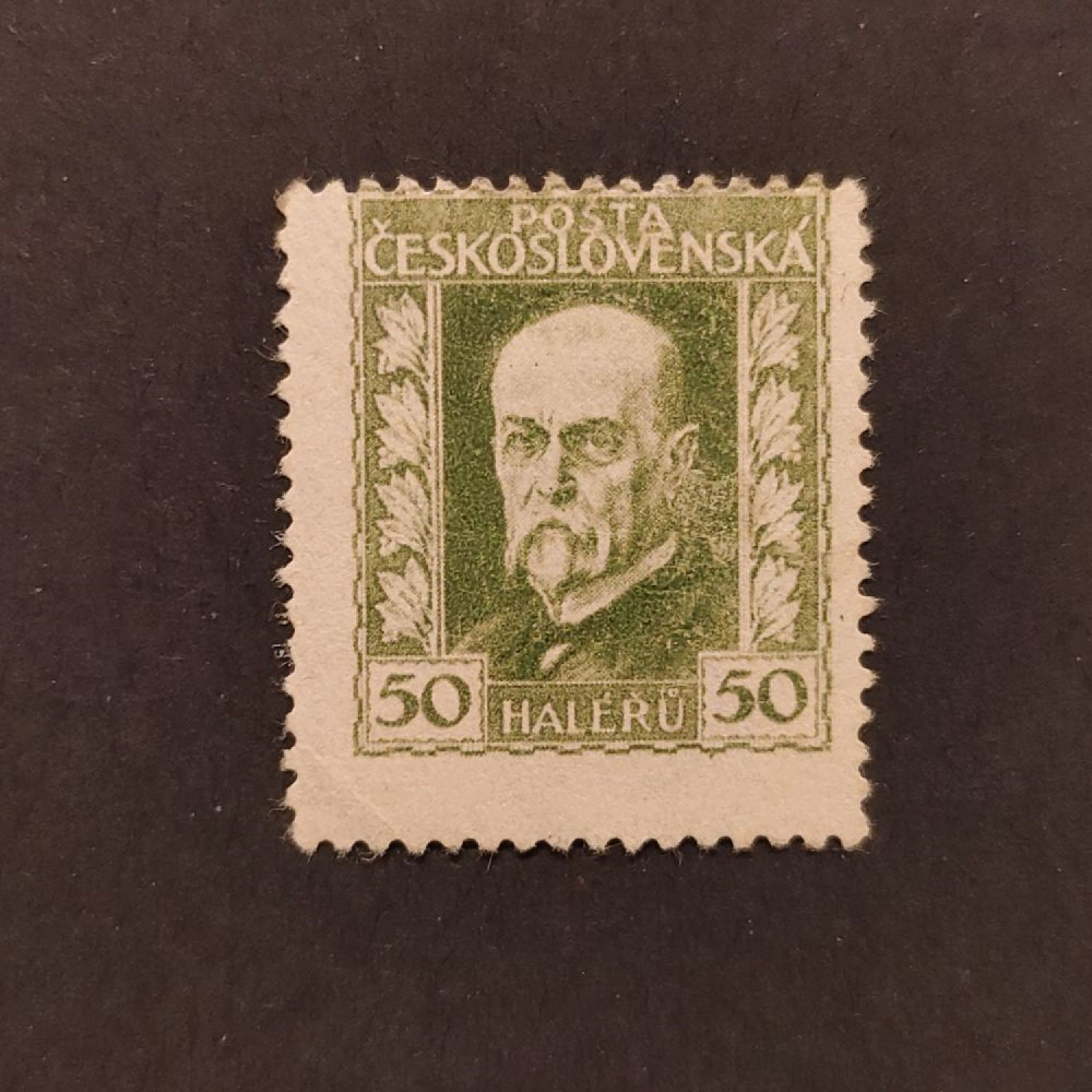 Briefmarke Tschechoslowakie, Pof.188A (Mi. 222)*, 50h