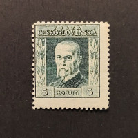 Známka ČSR, Pof.193*, P5, I. typ, 5 Kč