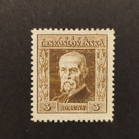 Známka ČSR, Pof.192**, P6, I. typ, 3 Kč