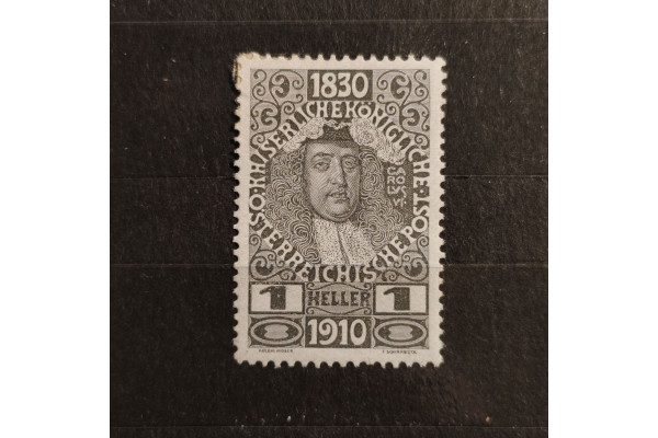 Selo Áustria, Áustria-Hungria, 1H, Mi.161, MH* 