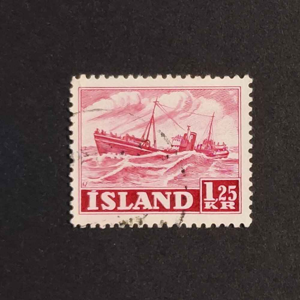 Sello Islandia, Mi.276 (SG 304), Usado #, 1.25