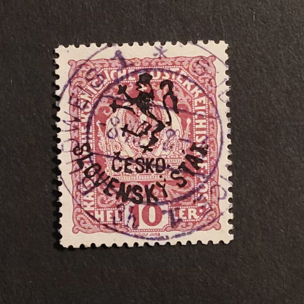 Briefmarke Tschechoslowakie, 10 h, # 