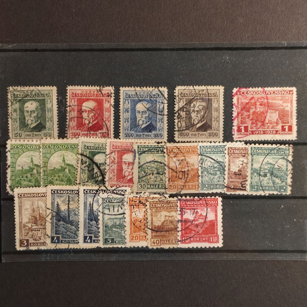 Stamps lot Czechoslovakia lot-11447#