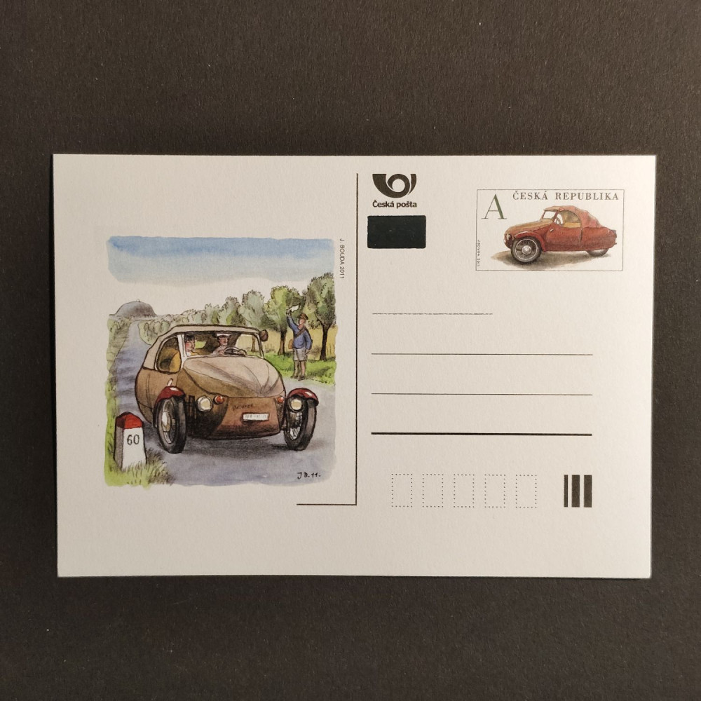 Postkarte , A, ** 