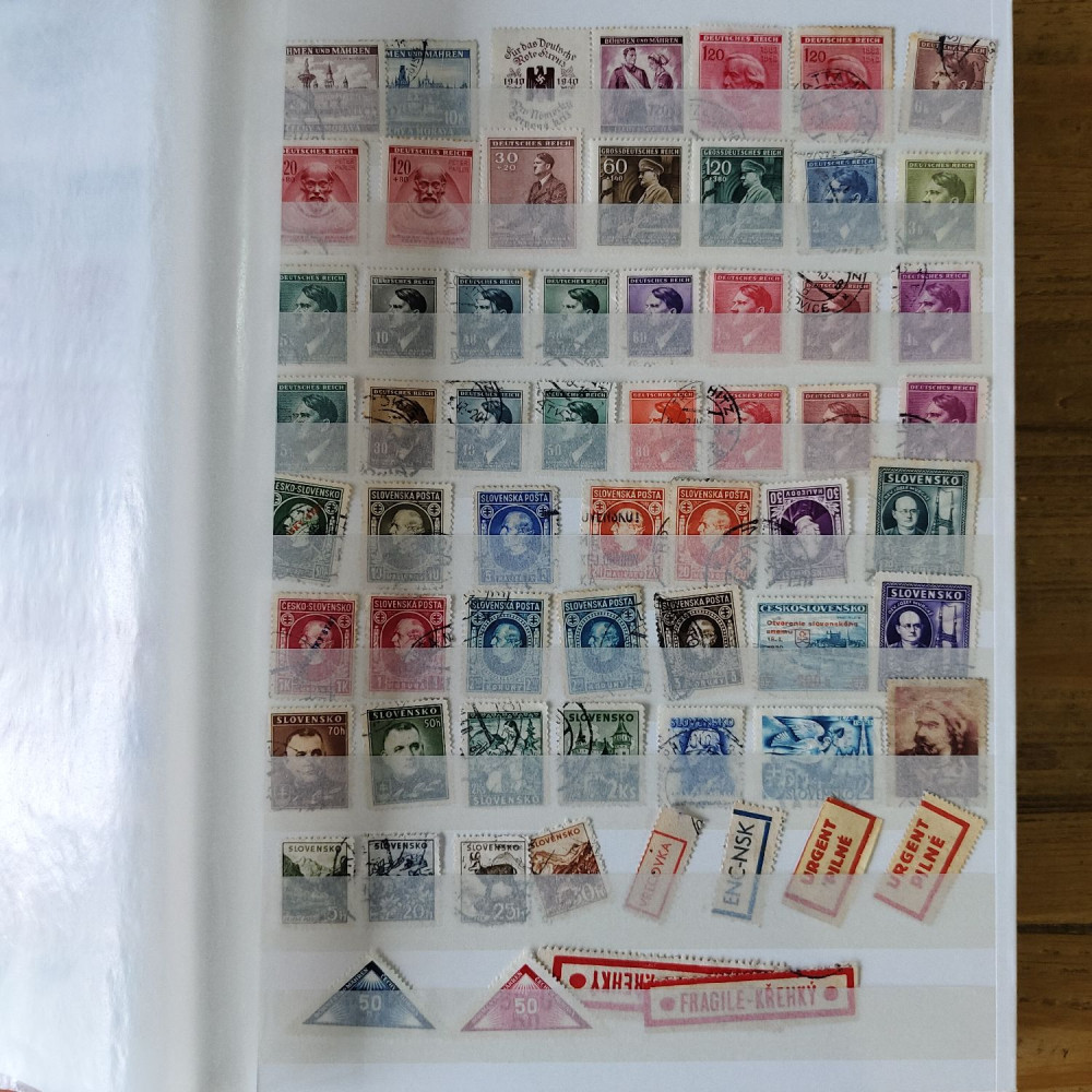 Checoslovaquia Colección de sellos  8