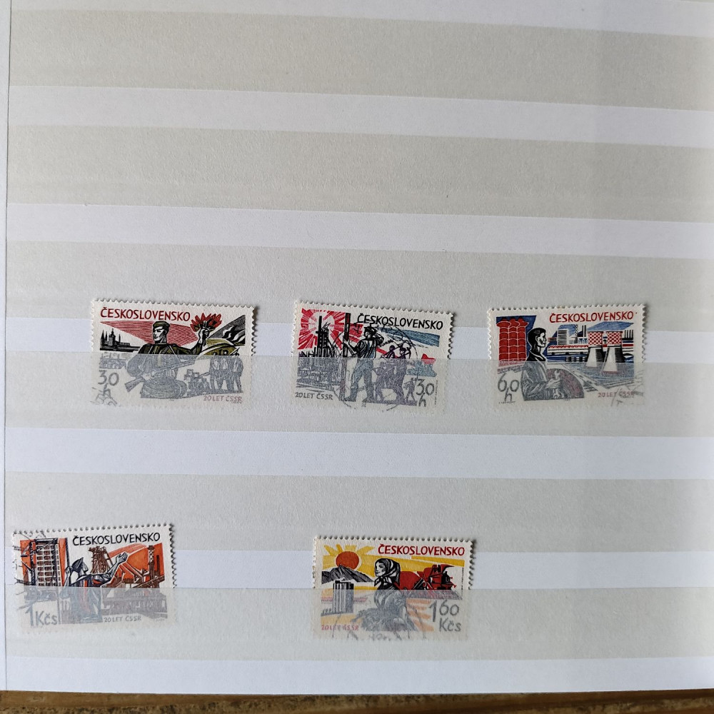 Checoslovaquia Colección de sellos  19