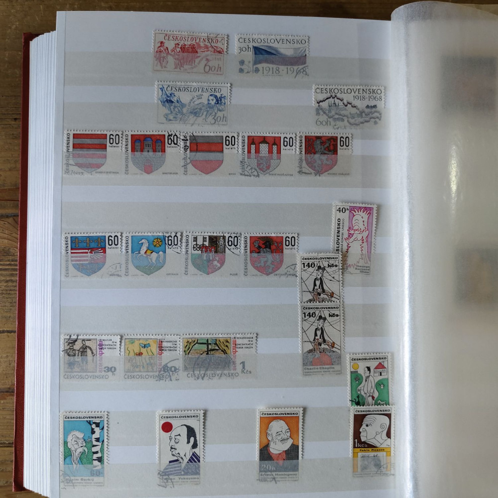 Checoslovaquia Colección de sellos  28