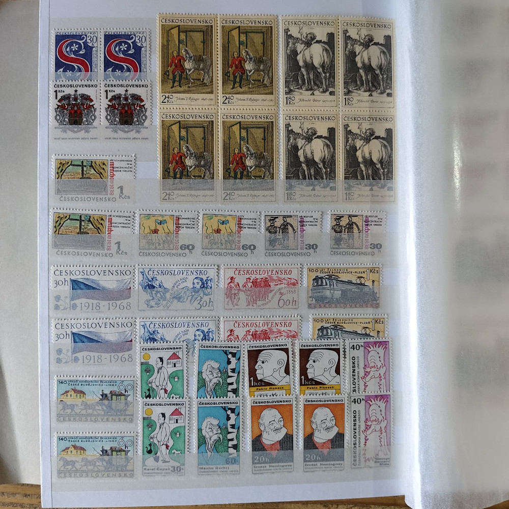 Checoslovaquia Colección de sellos  36