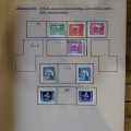 Tschechoslowakie Briefmarken-Sammlung  7