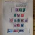 Tschechoslowakie Briefmarken-Sammlung  1