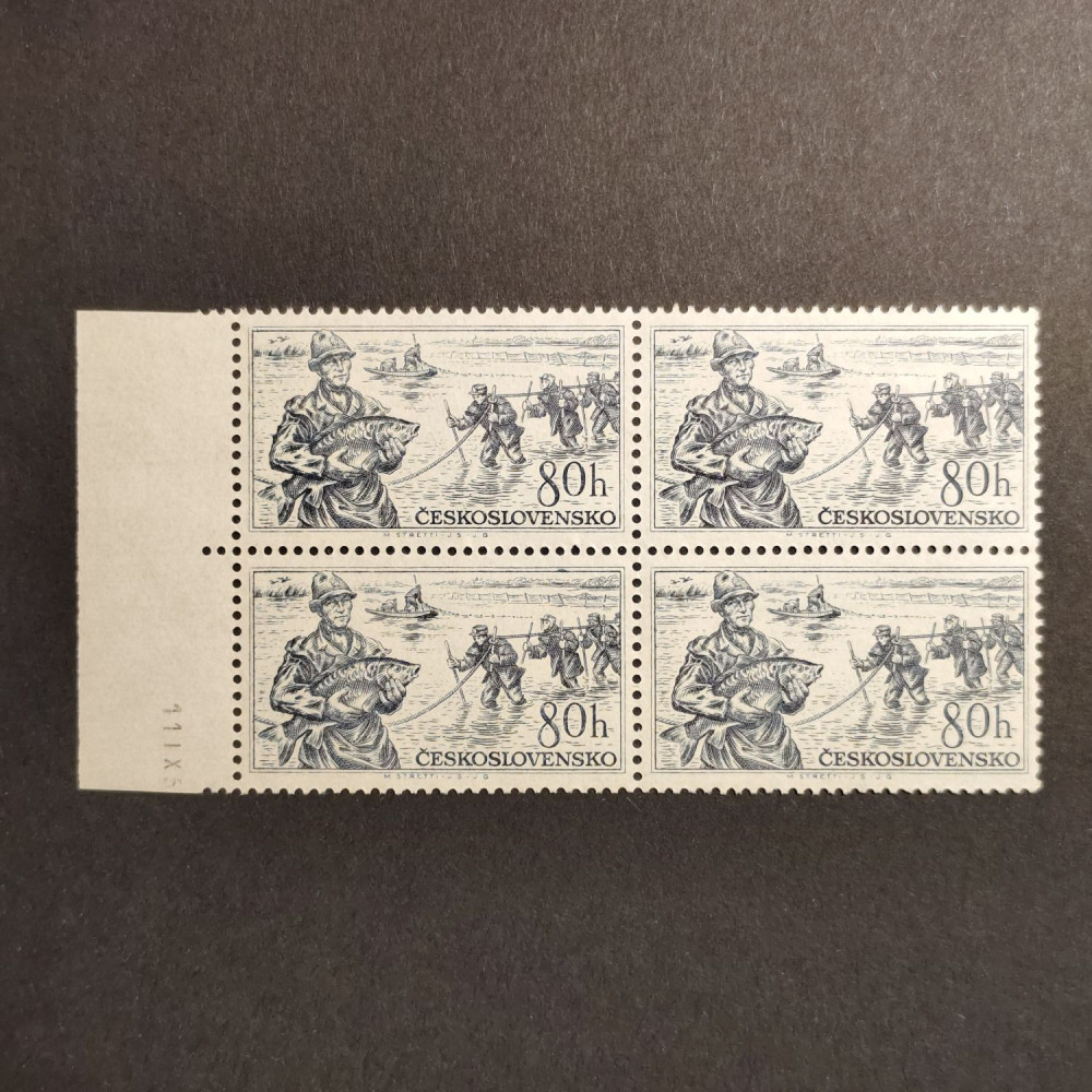 Quadra Tchecoslováquia, 80h, Mi.986, MNH** 