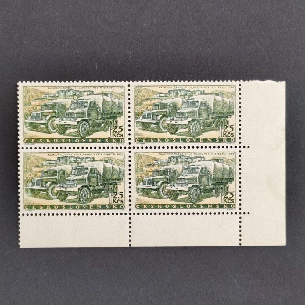Quadra Tchecoslováquia, 1,25Kčs, Mi.1114, MNH** 