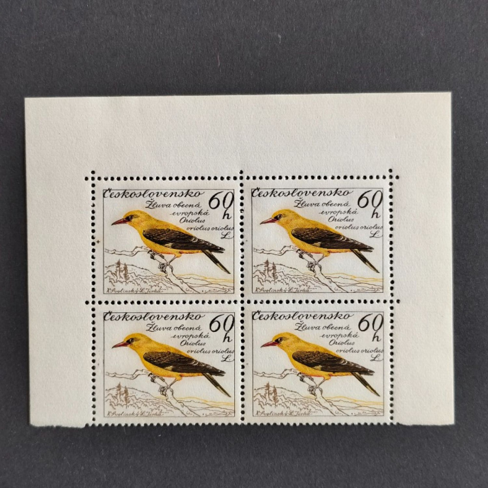 Viererblock Tschechoslowakie, 60h, Mi.1166** 