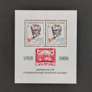 První československé známky, 70. výročí