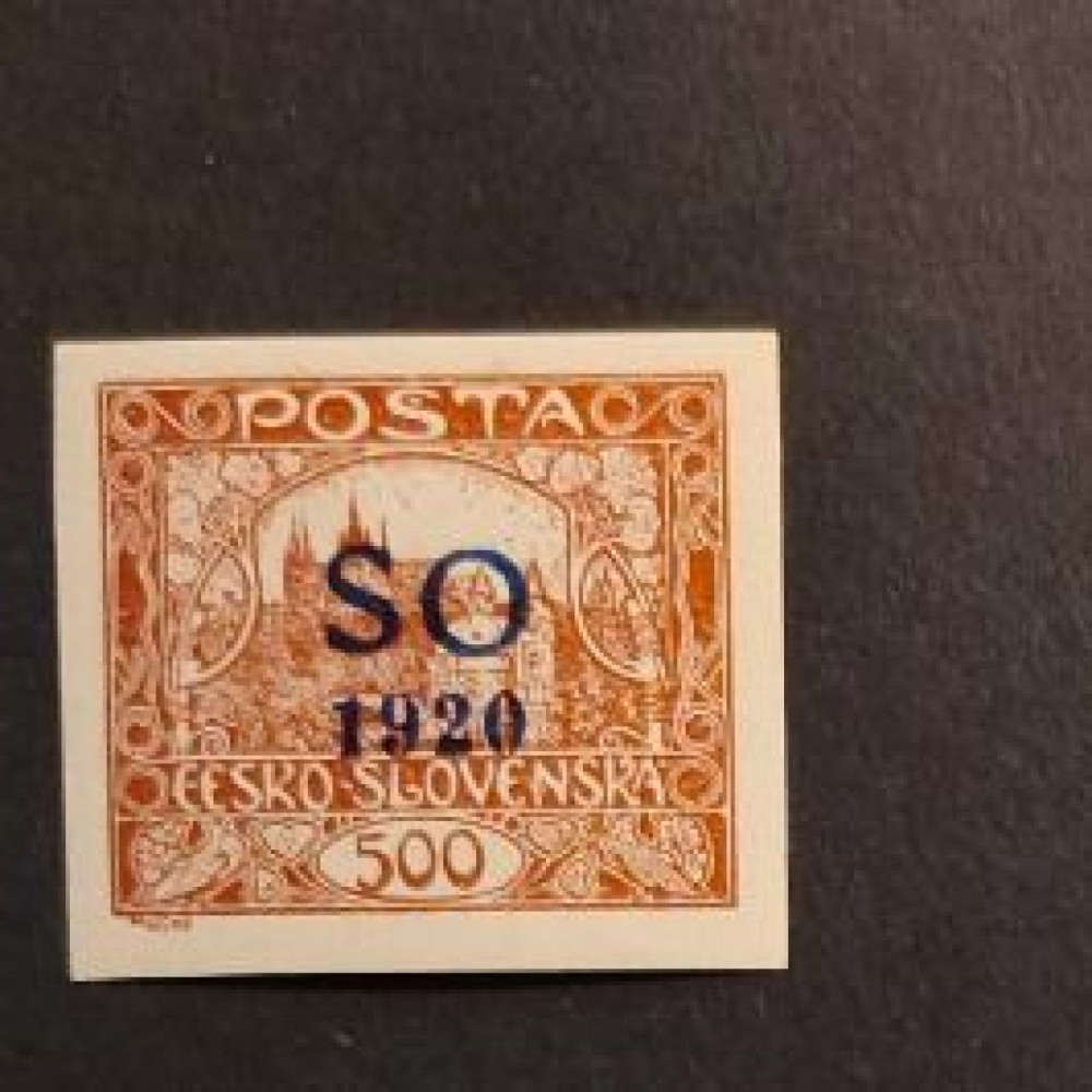 Selo Tchecoslováquia, 500h, Mi.24, MH* 