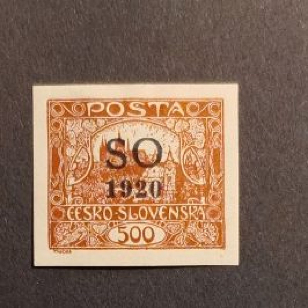 Selo Tchecoslováquia, 500h, Mi.24Ab, MH* 