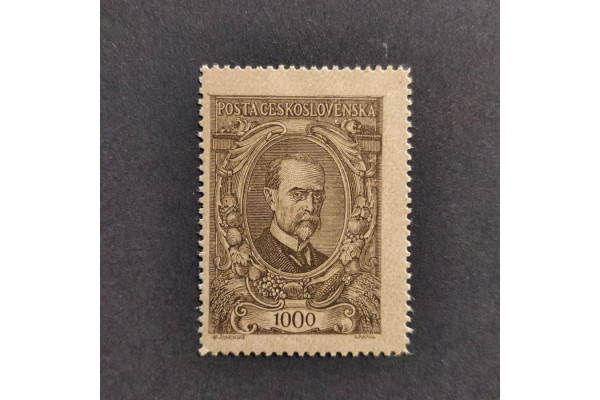 Známka ČSR, 1000h, Pof.142* 