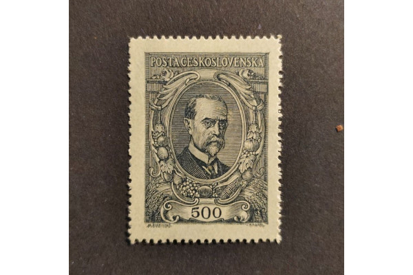 Známka ČSR, 500h, Pof.141* 