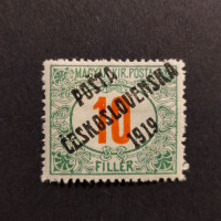 Briefmarke Tschechoslowakie PČ 1919 , 10f, Mi.154* 