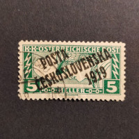 Briefmarke Tschechoslowakie, 5h, Mi.70* 