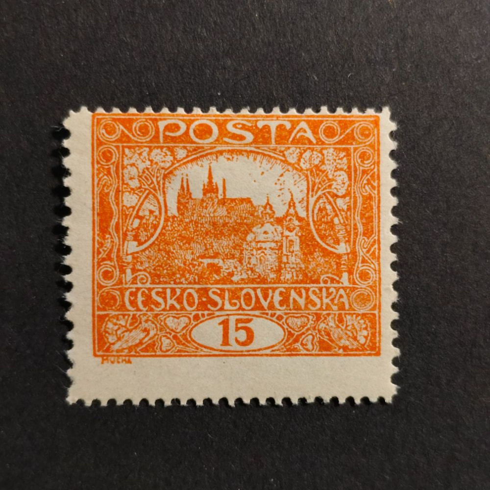 Briefmarke Tschechoslowakie, 15h, * 