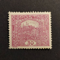 Známka ČSR, 30H, Pof.13B* Známka ČSR, 30H, Pof.13B*