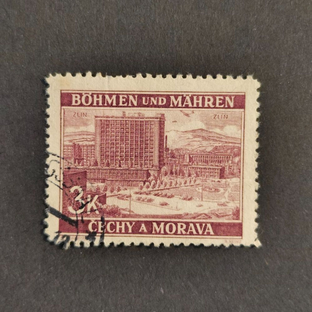 Sello Protectorado de Bohemia y Moravia, 3K, Mi.33, usado# 