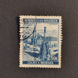 Známka Protektorát Čechy a Morava, 2.50K, Pof.35# 