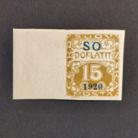 Briefmarke Tschechoslowakie, 15h, Mi.3* 