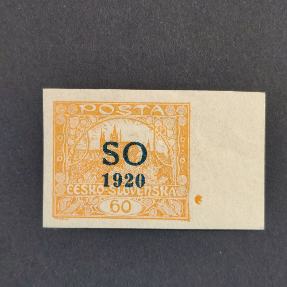 Selo Tchecoslováquia, 60h, Mi.16, MH* 