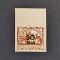 Stamp Czechoslovakia, 100h, Mi.19, MH* 