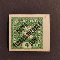 Známka ČSR PČ 1919 , 4h, Pof.61*  Známka ČSR PČ 1919 , 4h, Pof.61*