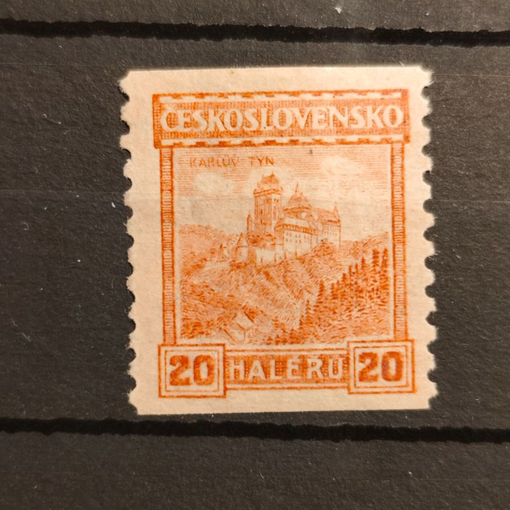 Briefmarke Tschechoslowakie, 20h, Mi.245* 