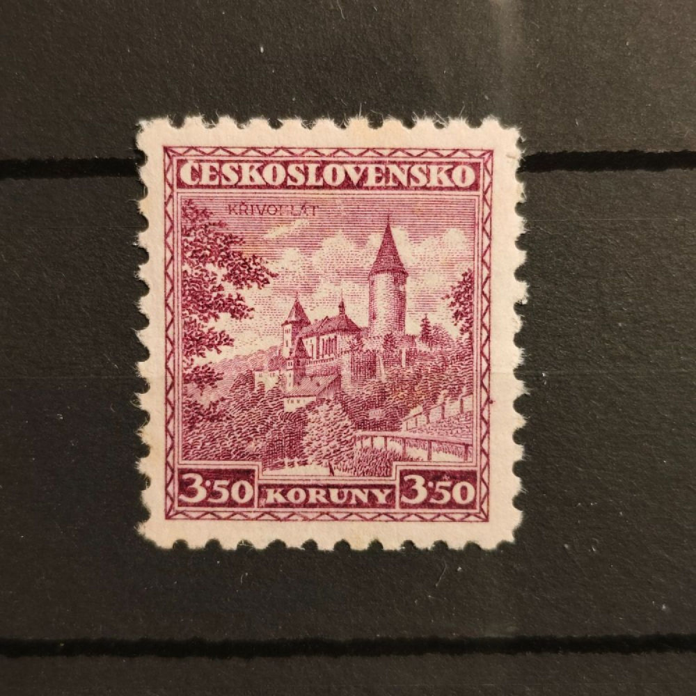 Známka ČSR, 3,50 Kč, Pof.265* 