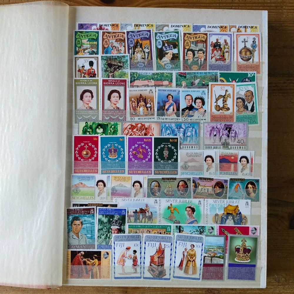 Welt Sammlungen Briefmarken-Sammlung  16