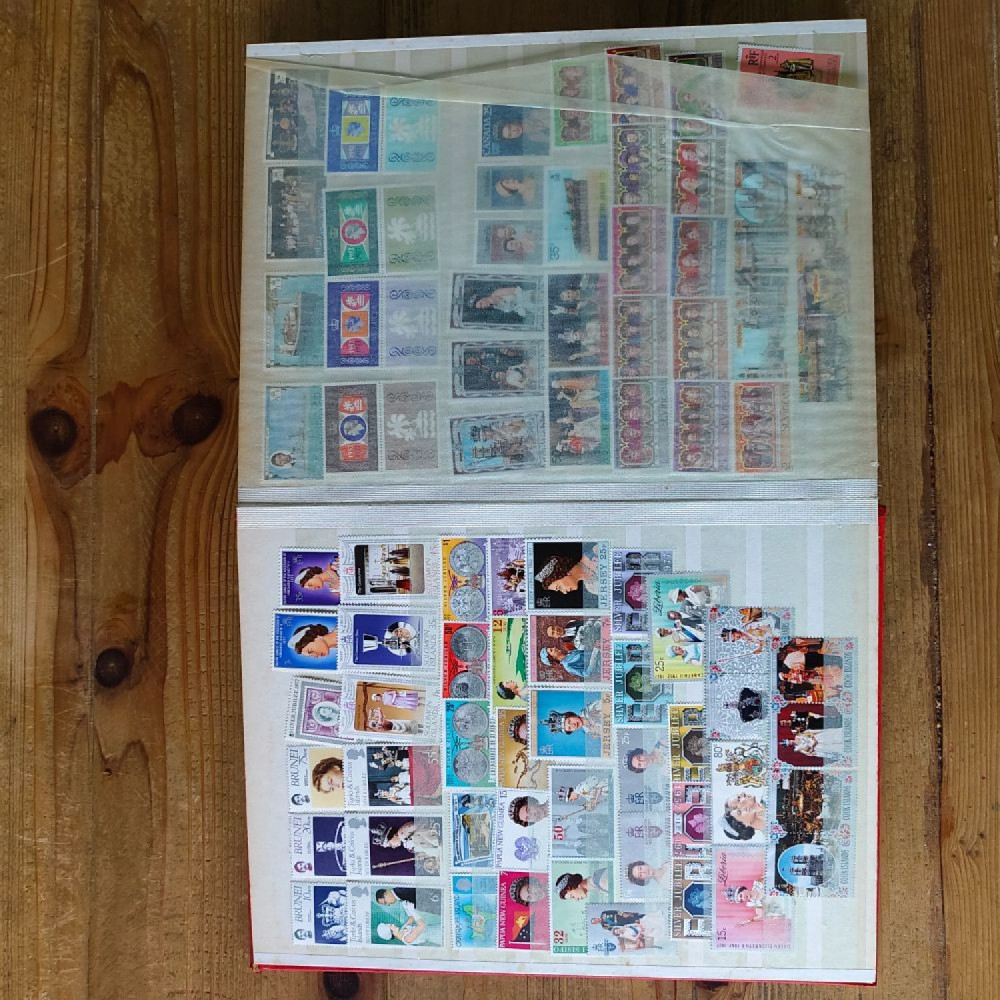 Welt Sammlungen Briefmarken-Sammlung  4