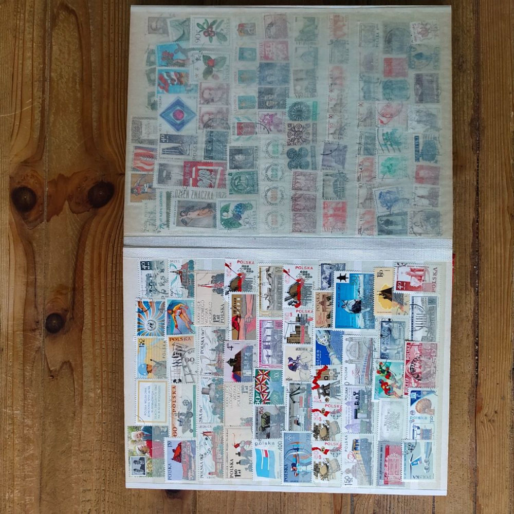 Welt Sammlungen Briefmarken-Sammlung  1
