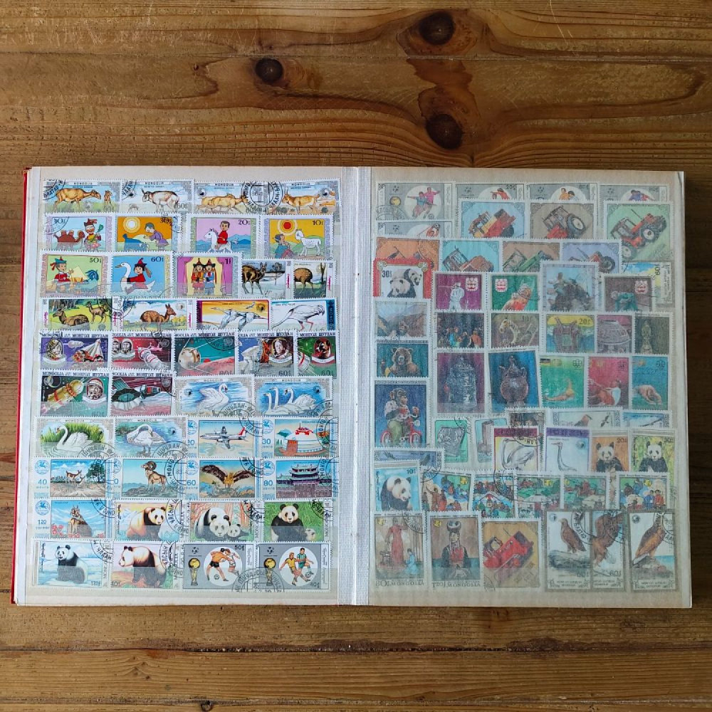 Welt Sammlungen Briefmarken-Sammlung  8